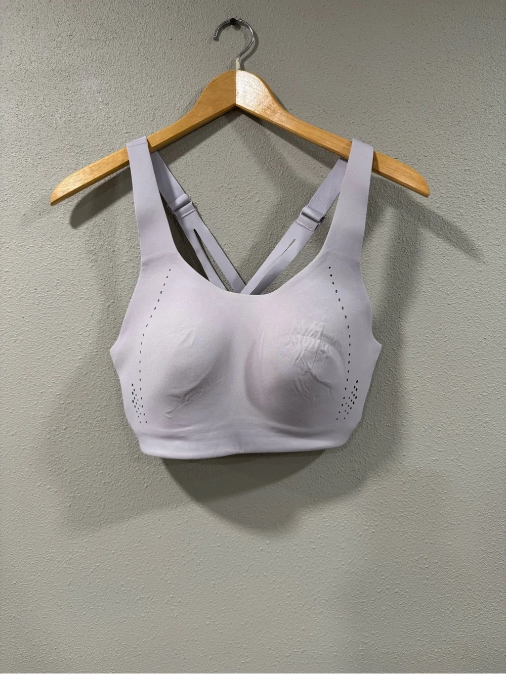 NWT Lululemon AirSupport Bra *High Support Faint Lavender / Peri Purple - Picture 4 of 8